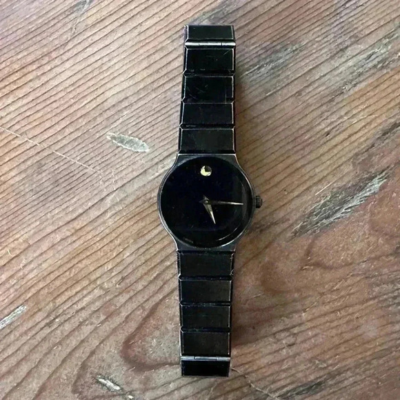 Movado 1881 Rare Museum Watch, Black